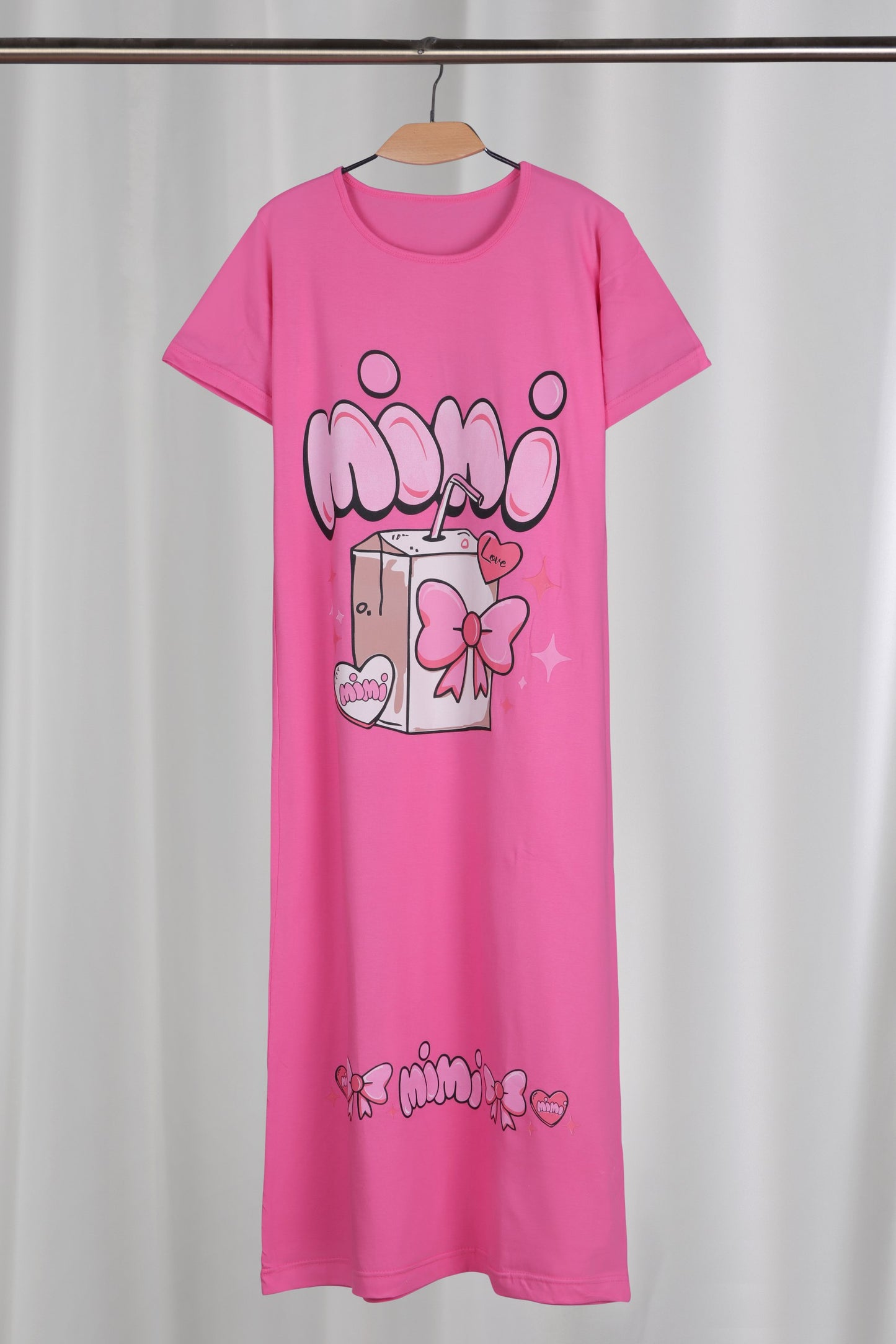 كاش مايوه قطن طويل نصف كم كود (٢٥٣)