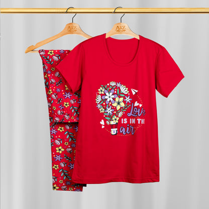 بجامة حريمي قطن  كود ١٠٢