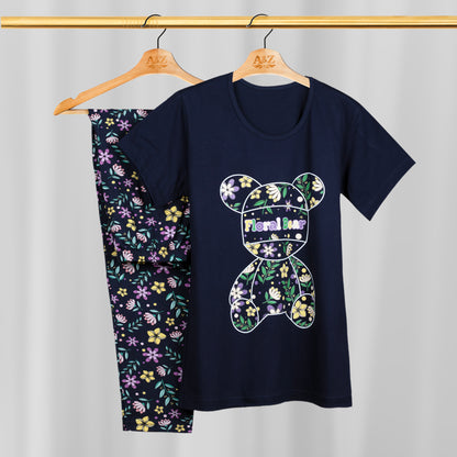 بجامة حريمي قطن  كود ١٠٢