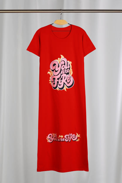 كاش مايوه قطن طويل نصف كم كود (٢٥٢)