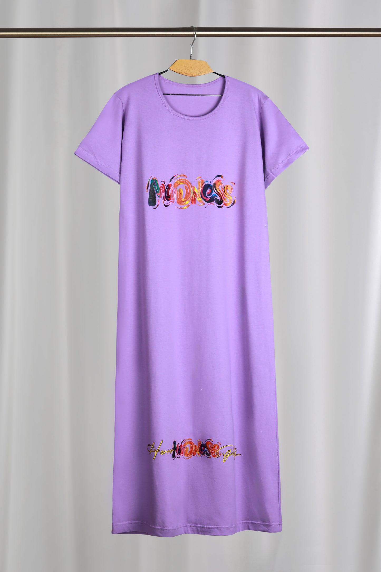 كاش مايوه قطن طويل نصف كم كود (٢٥٢)