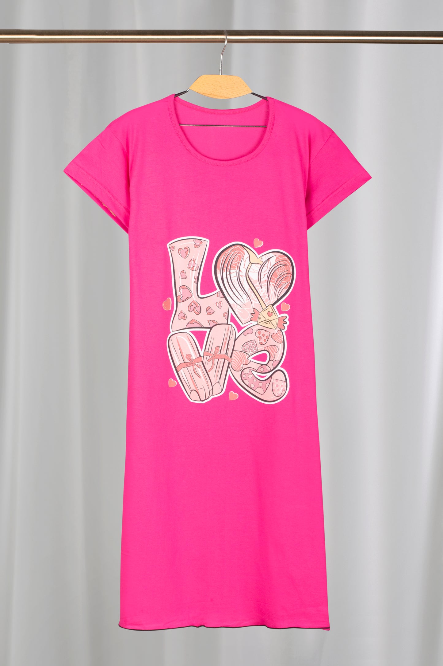 كاش مايوه قطن قصير نصف كم (كود ٢٠٢)