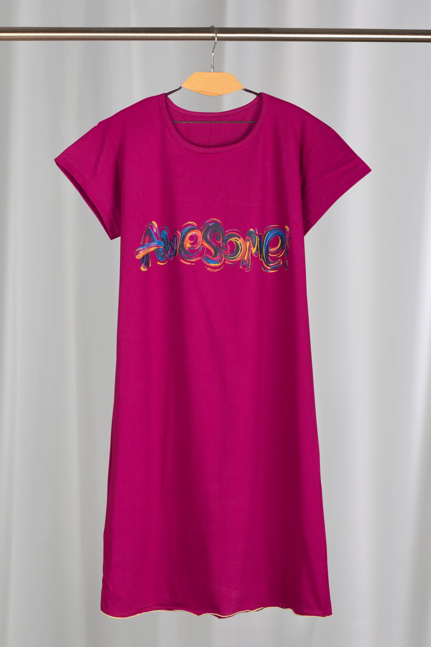 كاش مايوه قطن قصير نصف كم (كود ٢٠٢)