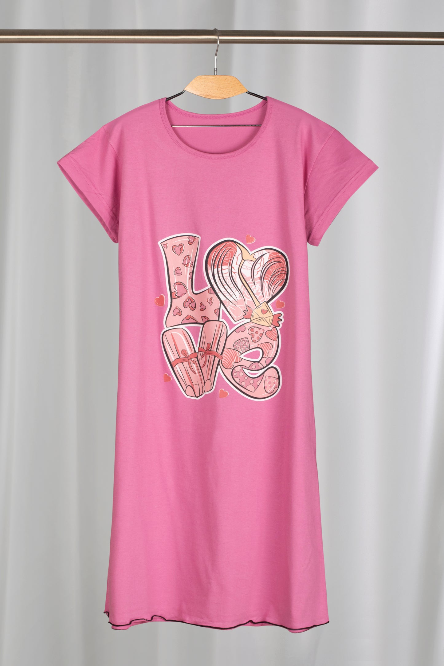 كاش مايوه قطن قصير نصف كم (كود ٢٠٢)