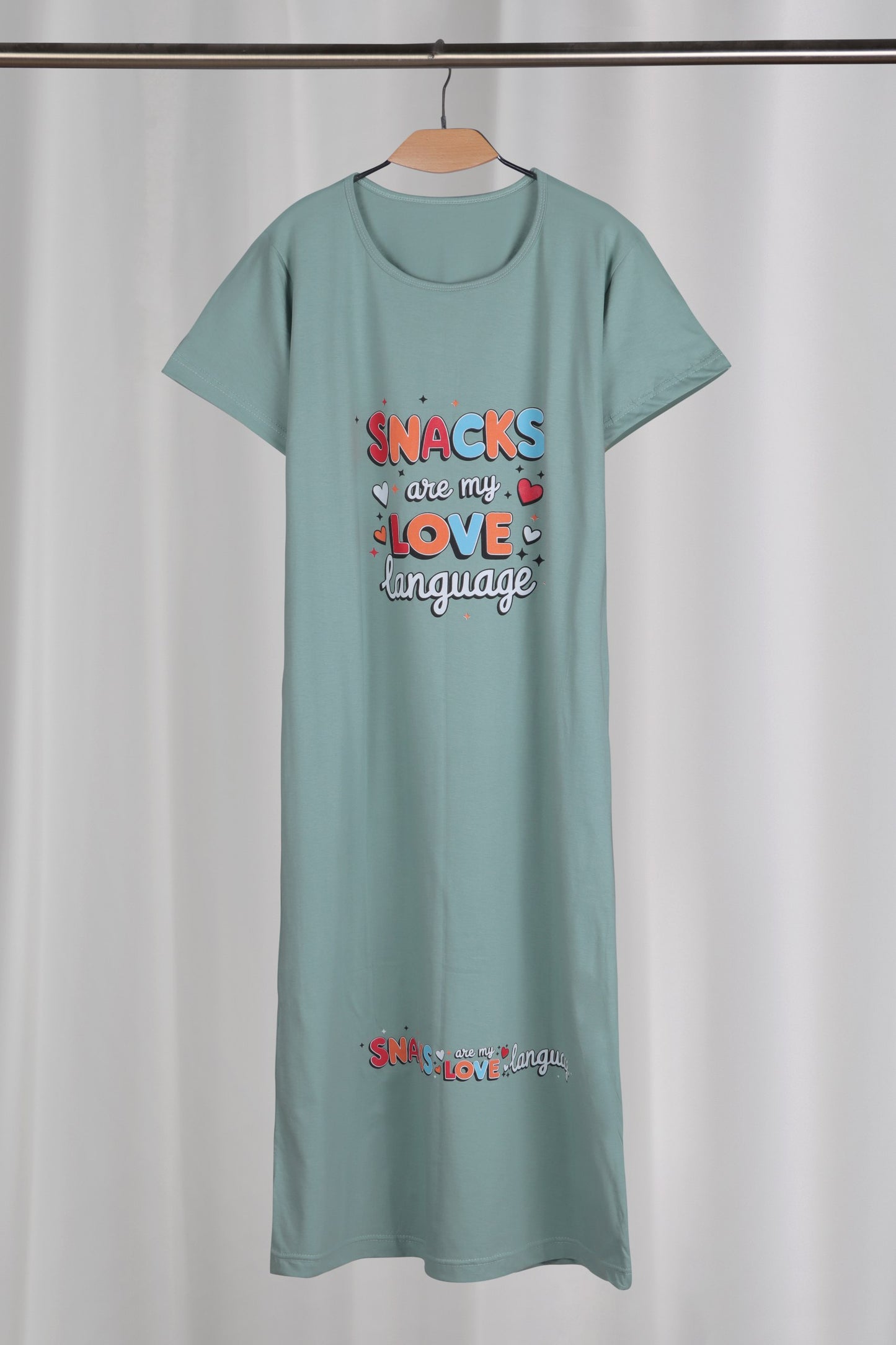 كاش مايوه قطن طويل نصف كم كود (٢٥٣)