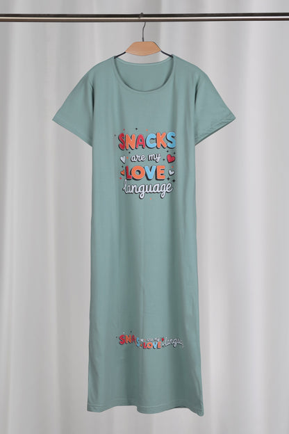 كاش مايوه قطن طويل نصف كم كود (٢٥٣)