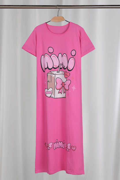 كاش مايوه قطن طويل نصف كم كود (٢٥٣)